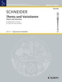 Schneider, Otto: Theme and Variations