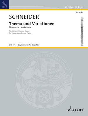 Schneider, Otto: Theme and Variations