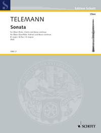 Telemann, Georg Philipp: Sonata Bb major