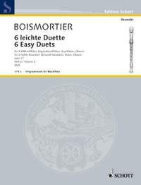 Boismortier, Joseph Bodin de: Six easy Duets op. 17