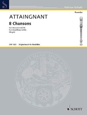 Attaingnant, Pierre: 8 Chansons