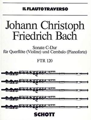Bach, Johann Christoph Friedrich: Sonata C major
