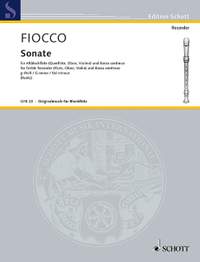 Fiocco, Joseph-Hector: Sonata in G minor