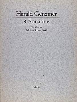 Genzmer, Harald: Piano Sonatina No. 3 GeWV 374