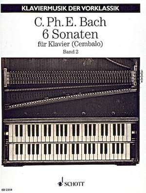 Bach, Carl Philipp Emanuel: Six Sonatas Band 2