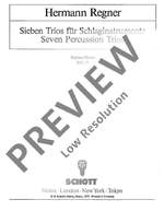 Regner, Hermann: 7 Trios Product Image