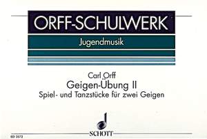 Orff, Carl: Geigen-Übung Heft 2