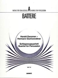 Genzmer, Harald / Gschwendtner, Hermann: Percussion Quartet GeWV 343