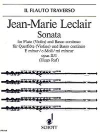 Leclair, Jean-Marie: Sonata E minor op. 2/1