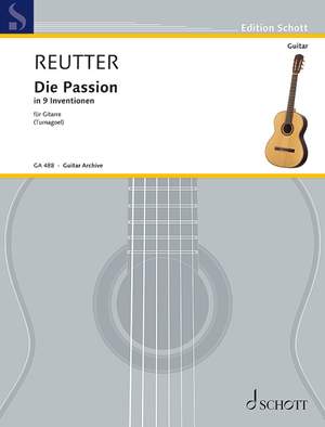 Reutter, Hermann: Die Passion in 9 Inventionen op. 25