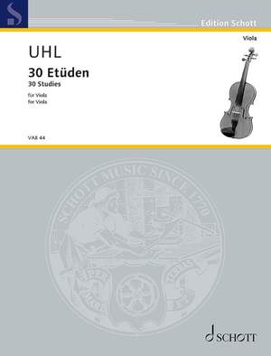 Uhl, Alfred: 30 Studies