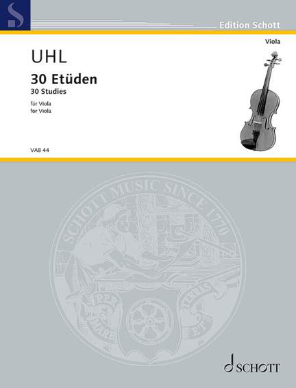 Uhl, Alfred: 30 Studies