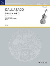 Dall'Abaco, Joseph Clemens Ferdinand: Sonata No. 2 F Major