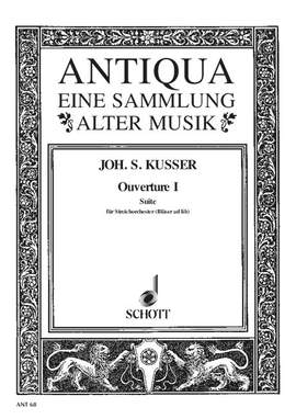 Kusser, Sigismund: Overture I