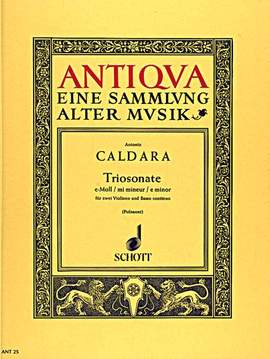 Caldara, Antonio: Triosonata E Minor op. 1/5