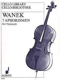 Wanek, Friedrich K.: 7 Aphorismen
