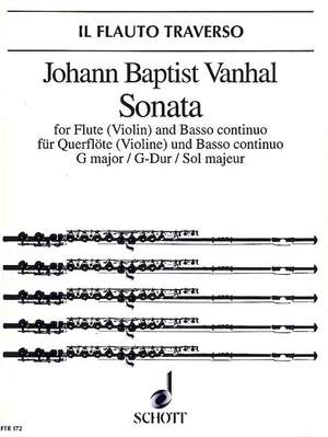 Wanhal, Johann Baptist: Sonata G major op. 10/1