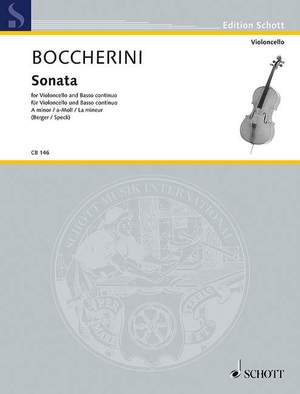 Boccherini, Luigi: Sonata A Minor