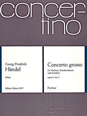 Handel, George Frideric: Concerto grosso op. 6 HWV 325