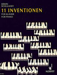 Schulhoff, Erwin: 11 Inventions op. 36