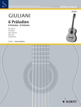 Giuliani, Emilia: Six Preludes op. 46