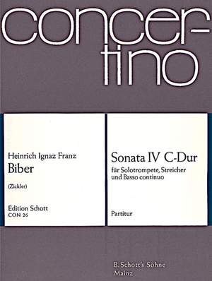 Biber, Heinrich Ignaz Franz: Sonata No. 4 C major