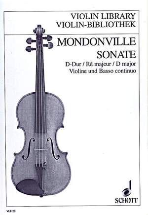 Mondonville, Jean-Joseph de: Sonata in D Major op. 1/3