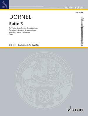 Dornel, Louis-Antoine: Suite III G minor