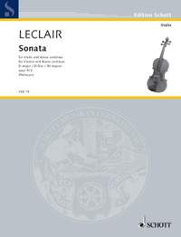 Leclair, Jean-Marie: Sonata D Major op. 9/3