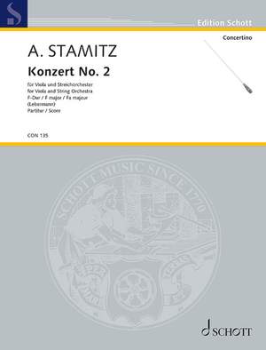 Stamitz, Anton: Concerto No. 2 F Major