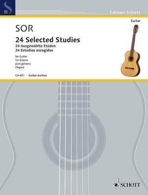 Sor, Fernando: 24 Selected Studies