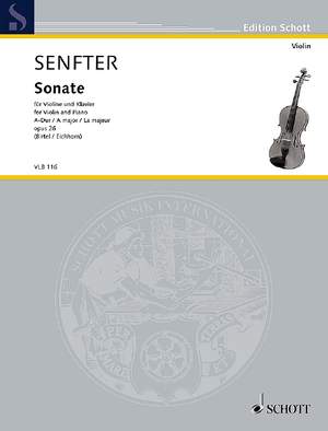 Senfter, Johanna: Sonata A major op. 26