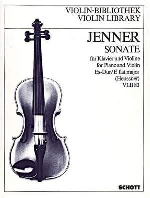 Jenner, Cornelius Uwe Gustav: Sonata in Eb Major