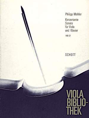 Mohler, Philipp: Concertante Sonata op. 31