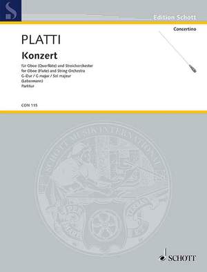 Platti, Giovanni Benedetto: Concerto G major