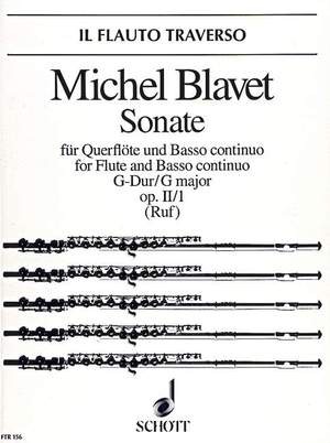 Blavet, Michel: Sonata No. 1 G major op. 2/1