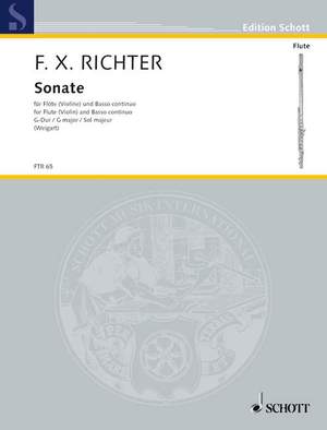 Richter, Franz Xaver: Sonata G major