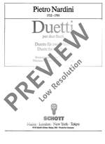 Nardini, Pietro: Duets Product Image