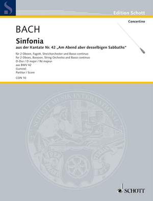 Bach, Johann Sebastian: Sinfonia BWV 42