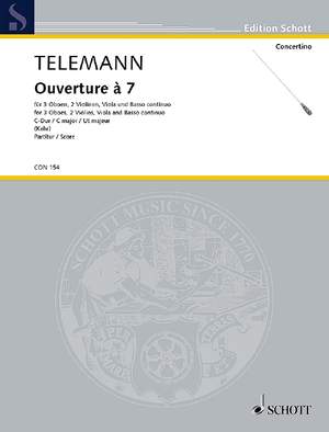 Telemann, Georg Philipp: Overture a 7 TWV 55:C6