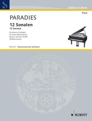 Paradisi, Pietro Domenico: Sonatas for Harpsichord Band 2