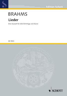 Brahms, Johannes: Lieder