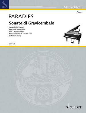 Paradisi, Pietro Domenico: Sonatas for Harpsichord Band 1