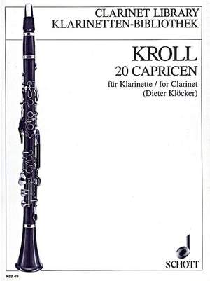 Kroll, Karl: 20 Caprices