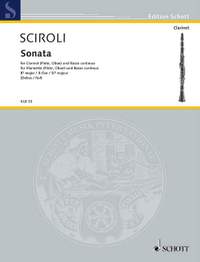 Sciroli, Gregorio: Sonata Bb major