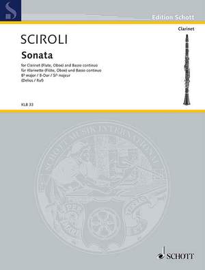 Sciroli, Gregorio: Sonata Bb major