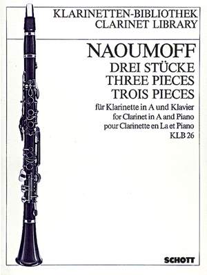 Naoumoff, Emile: Three Pieces