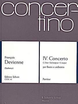 Devienne, François: Concerto No. 4 G major