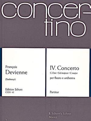 Devienne, François: Concerto No. 4 G major
