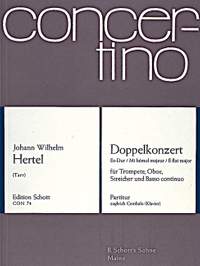 Hertel, Johann Wilhelm: Double Concerto E flat Major
